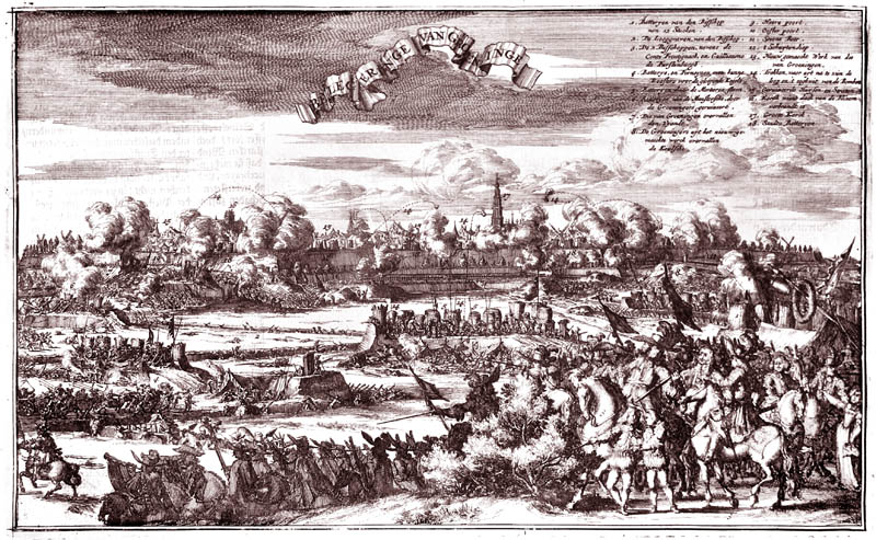 Belegering Groningen 1675 Van den Bosch